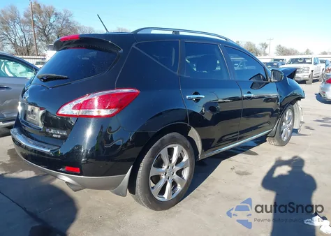 2013 Nissan Murano Le from USA, damaged, VIN JN8AZ1MW7DW322902